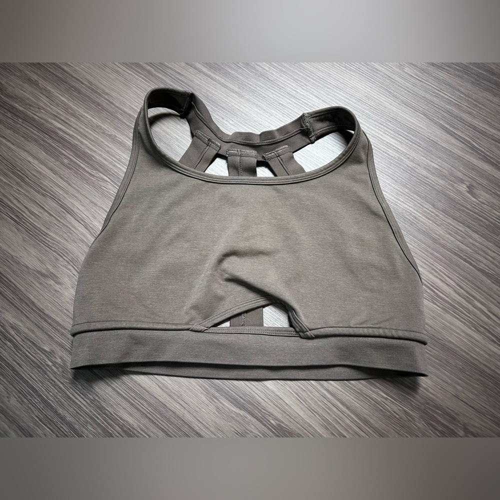 Alphalete Mocha Trinity Bra Size Medium